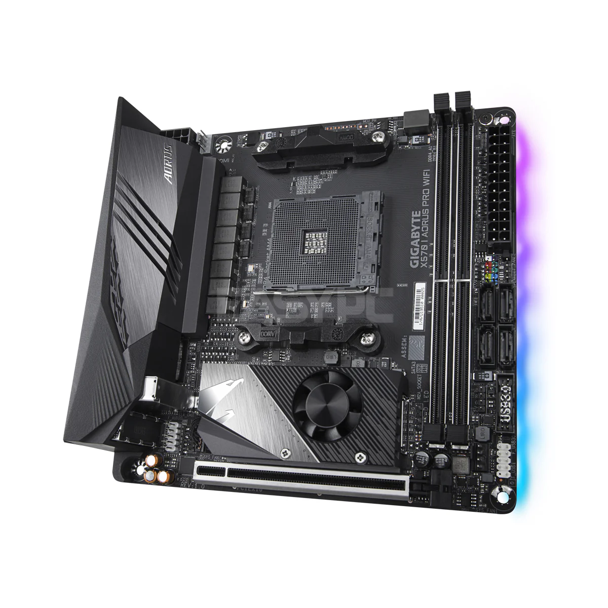 Gigabyte Aorus X570i Pro Wifi Motherboard Socket Am4 Ddr4 - Image 2