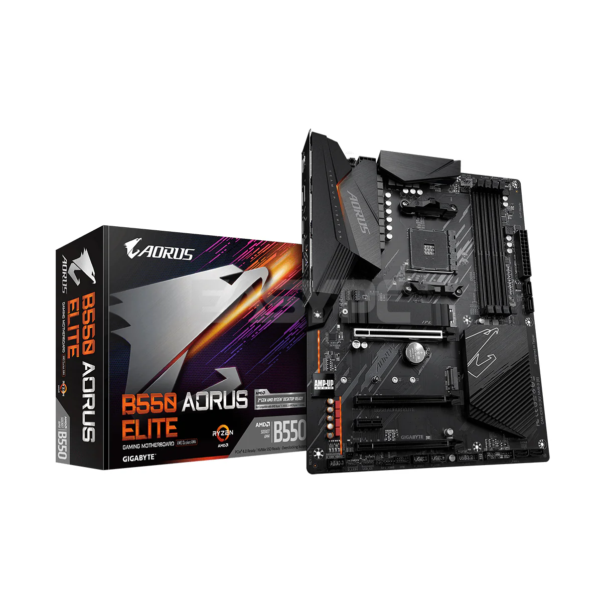 Gigabyte B550 Aorus Elite Socket Am4 Ddr4 Motherboard - Image 4