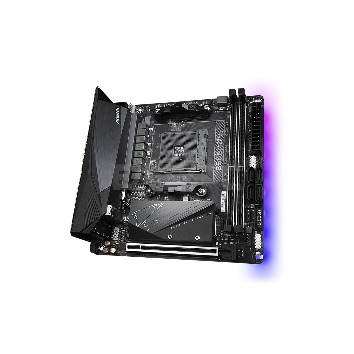 Gigabyte B550I AORUS PRO-AX Socket Am4 Ddr4 Motherboard - Image 2