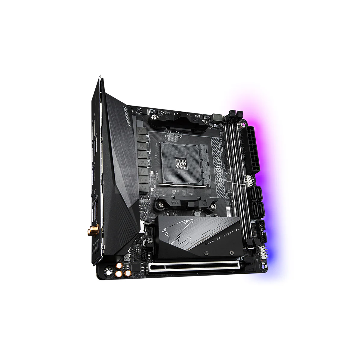 Gigabyte B550I AORUS PRO-AX Socket Am4 Ddr4 Motherboard - Image 3