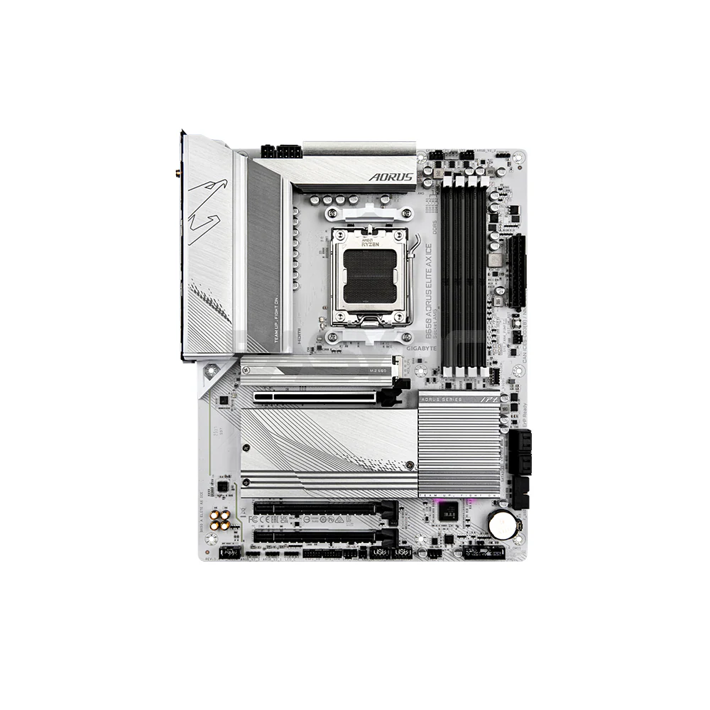 Gigabyte B650 AORUS ELITE AX ICE AM5 Socket DDR5 Motherboard - Image 3