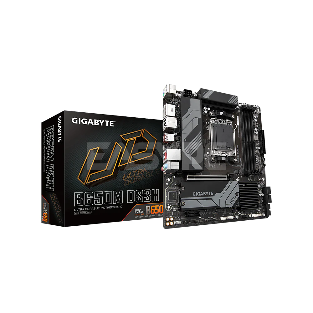GIGABYTE B650M-DS3H D5 SOCKET AM5 DDR5 Motherboard - Image 3