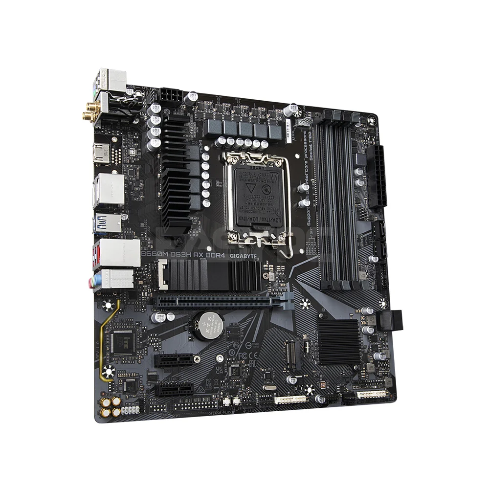 Gigabyte B660M DS3H AX Socket LGA 1700, Supports 12th Gen Intel Core, RGB Fusion 2.0, Smart Fan 6 Motherboard - Image 4