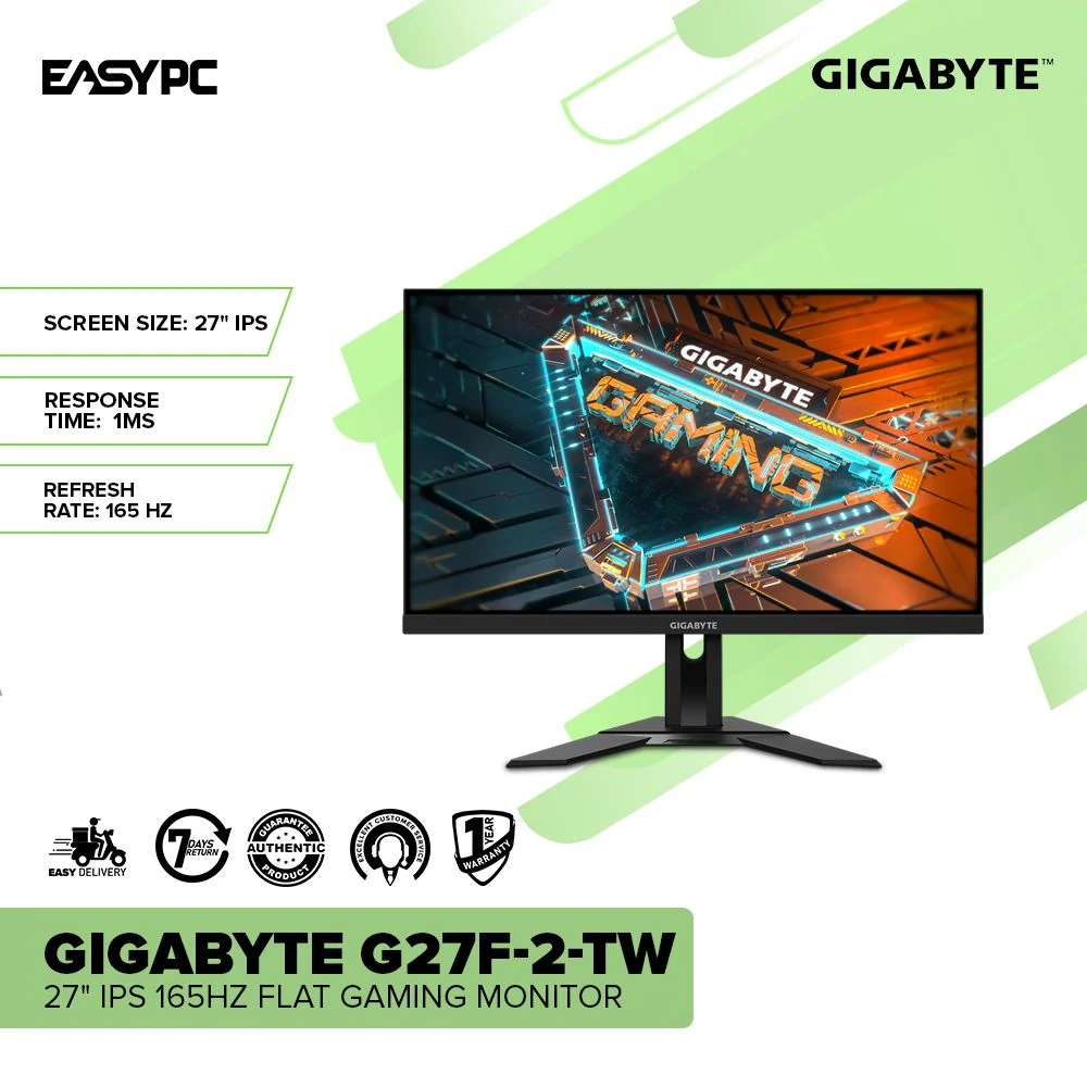 Gigabyte G27F-2-TW 27 IPS 165Hz Flat Gaming Monitor - Image 2