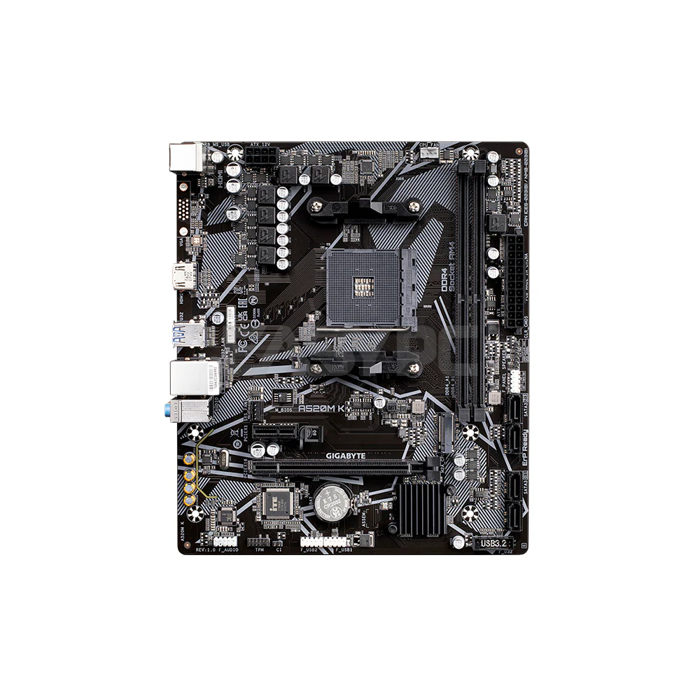 Gigabyte GA-A520M-K Socket Am4 Ddr4 Motherboard - Image 3