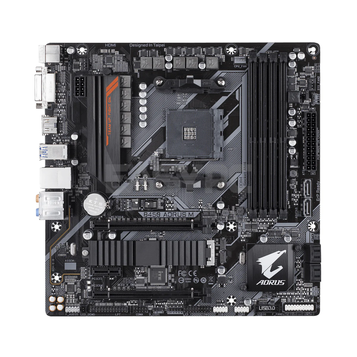 Gigabyte GA-B450-M Motherboard Socket Am4 Ddr4 - Image 3