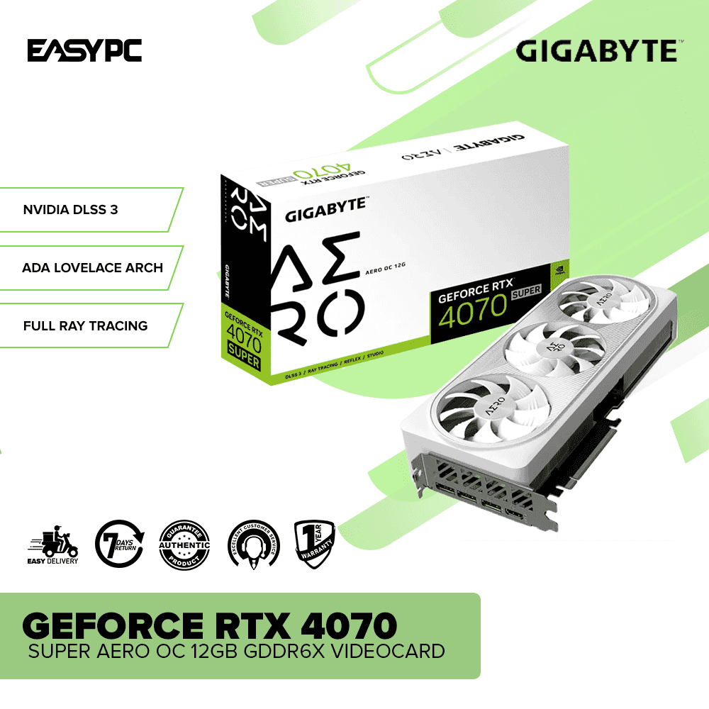 Gigabyte NVIDIA® GeForce RTX™ 4070 Super Aero OC 12GB GDDR6X Videocard - Image 2