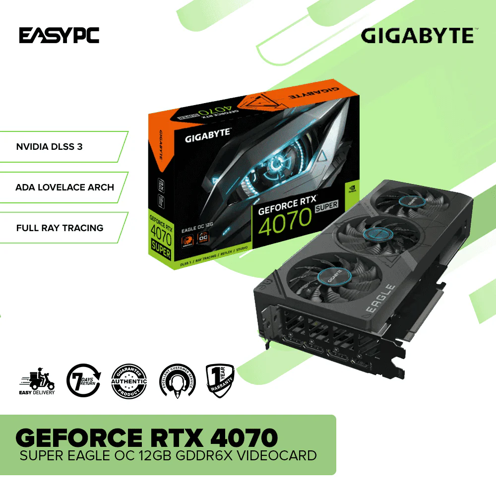 Gigabyte NVIDIAÂ® GeForce RTXÂ™ 4070 Super Eagle OC 12GB GDDR6X Videocard - Image 2