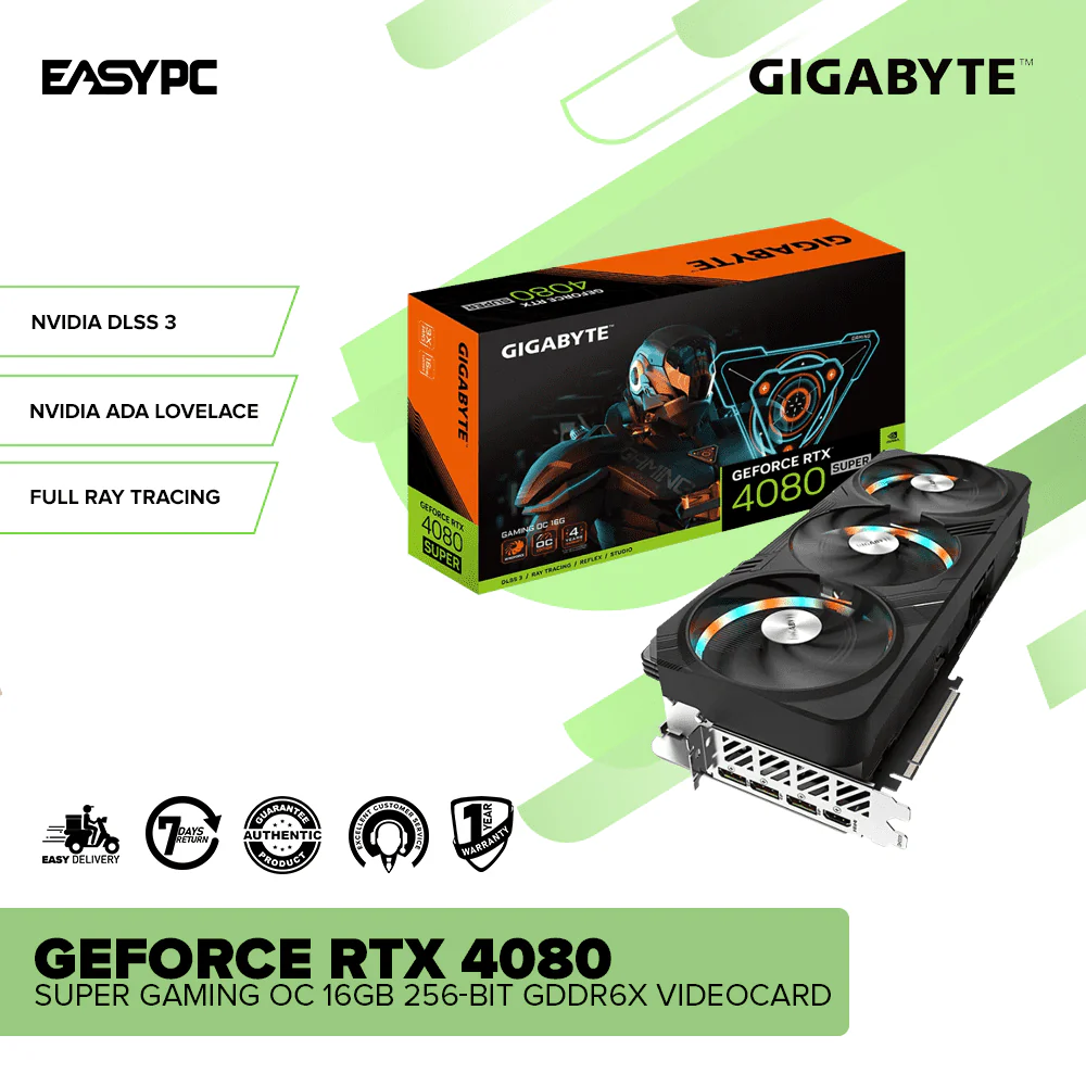 Gigabyte NVIDIA® GeForce RTX 4080 Super Gaming OC 16GB 256-Bit GDDR6X Videocard - Image 2