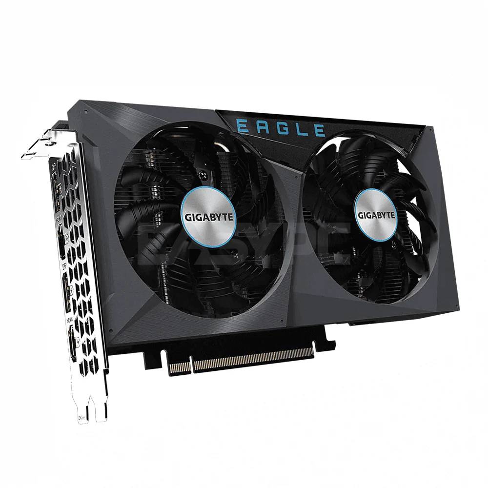 Gigabyte NVIDIA® GeForce RTX™3050 Eagle 6GB GV-N3050EAGLE-6D-OC 128-Bit GDDR6 Videocard - Image 3