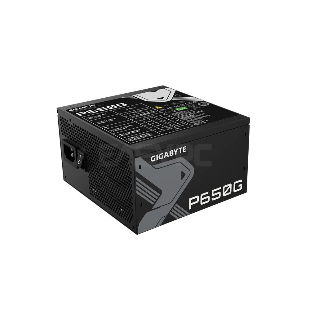Gigabyte GP-P650G 650 watts 80 Plus Gold Power Supply - Image 6
