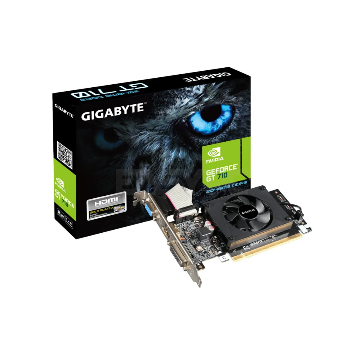 Gigabyte GT 710 GV-N710D3-2GL 2gb 64bit Ddr3 954Mhz Videocard