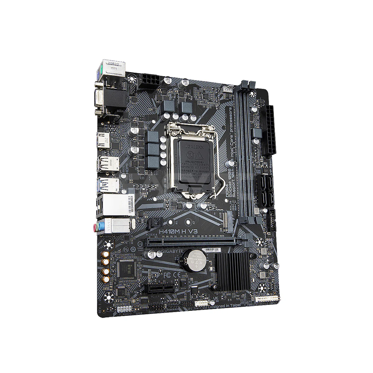 Gigabyte H410M-H V3 Socket LGA 1200 Ddr4 Gaming Motherboard - Image 3