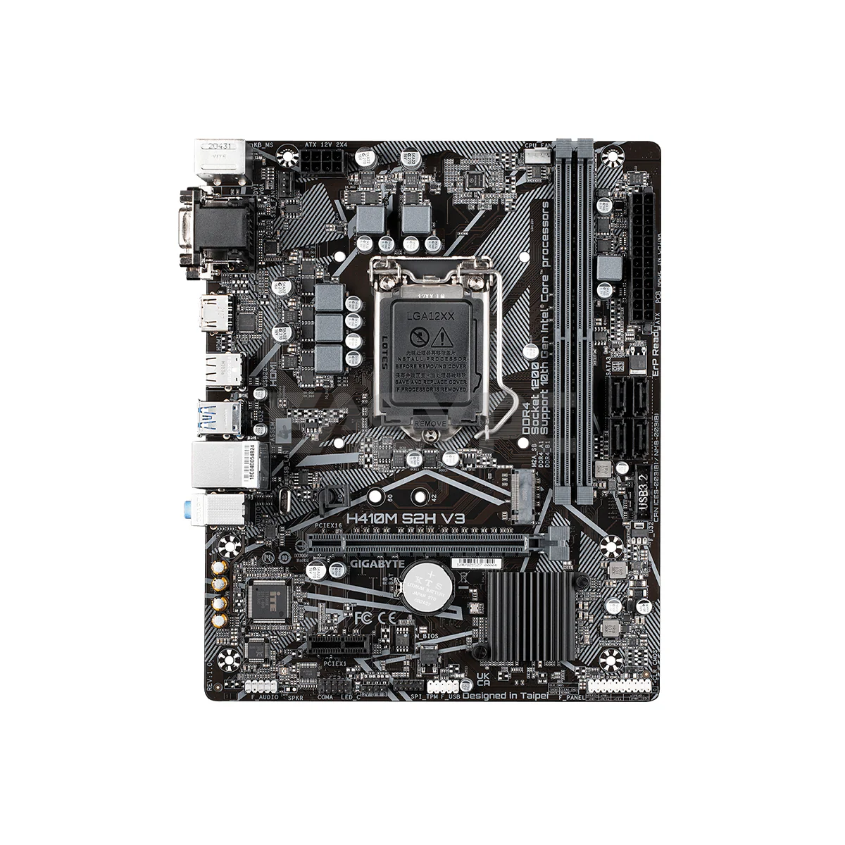 Gigabyte H410M-S2H V3 Socket 1200 Ddr4 Gaming Motherboard - Image 5