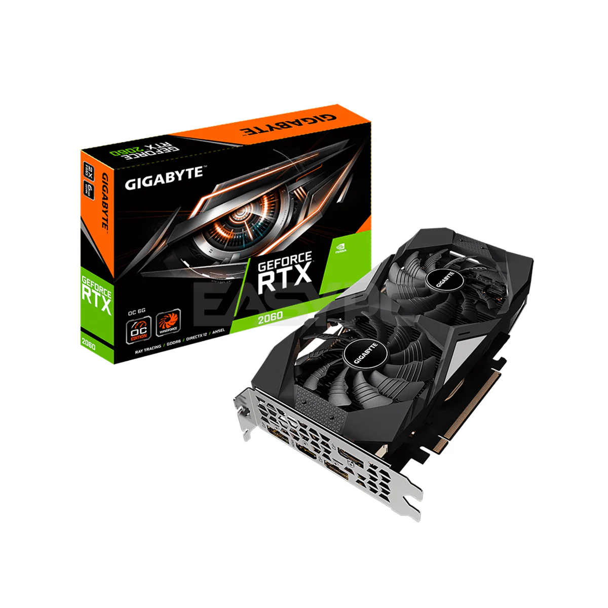 Gigabyte NVIDIAÂ® GeForce RTXÂ™ 2060 OC Dual Fan 6gb 192bit GDdr6 Graphics Card Gaming Videocard - Image 5