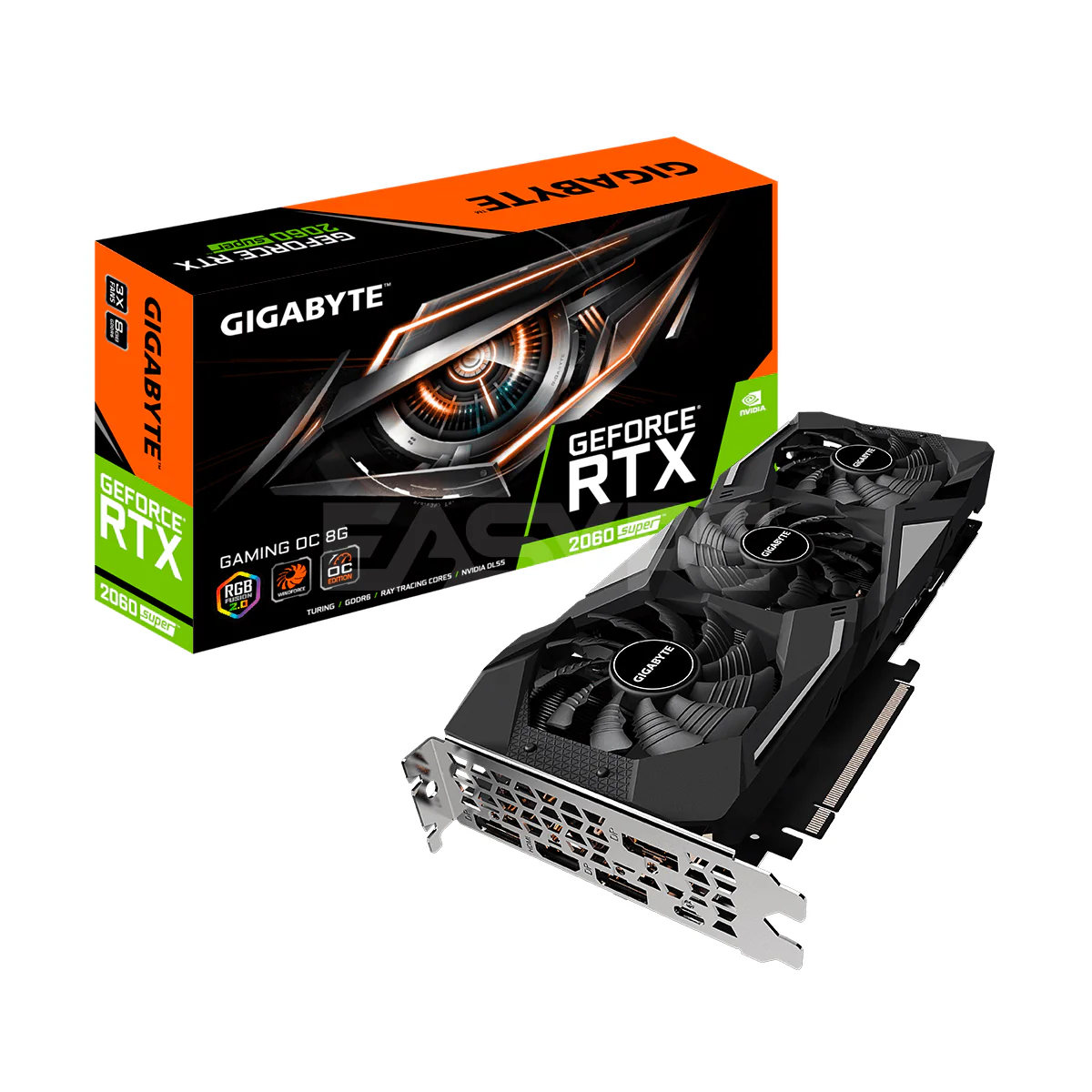Gigabyte NVIDIAÂ® GeForce RTXÂ™ 2060 Super Gaming OC 3X Videocard 8gb 256bit GDdr6