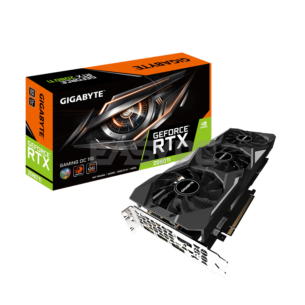 Gigabyte NVIDIAÂ® GeForce  RTXÂ™ 2080Ti Gaming OC Videocard 11gb 352bit GDdr6