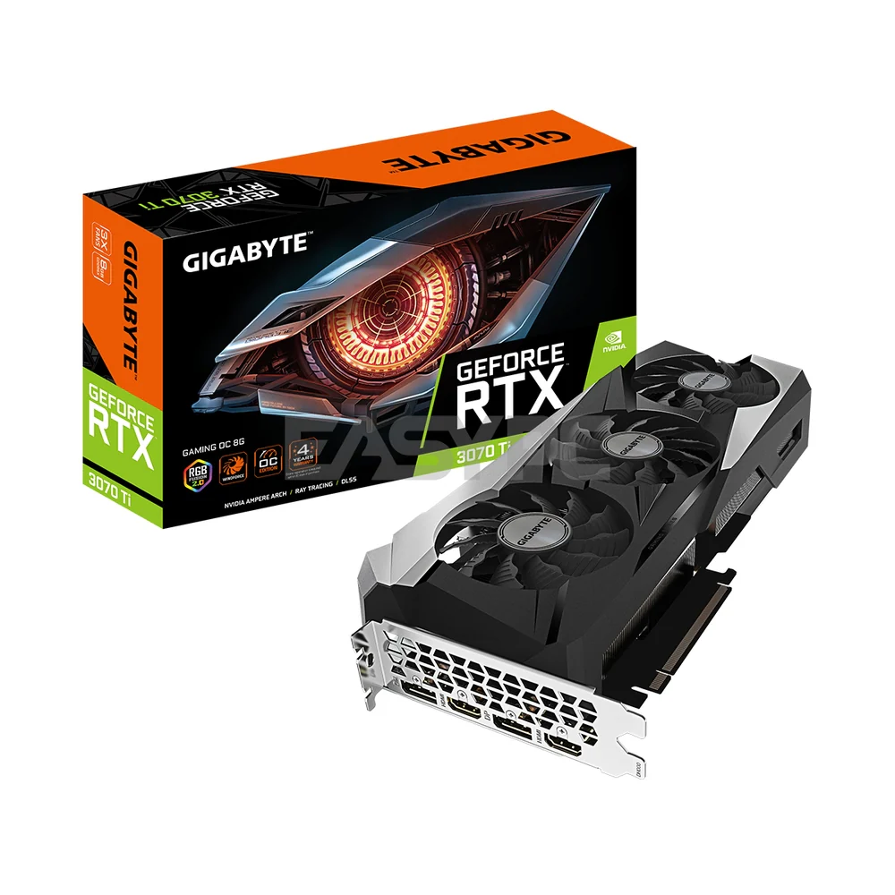 Gigabyte NVIDIA® GeForce RTX™ 3070Ti Gaming OC 8gb 256bit GDdr6X Gaming Videocard LHR