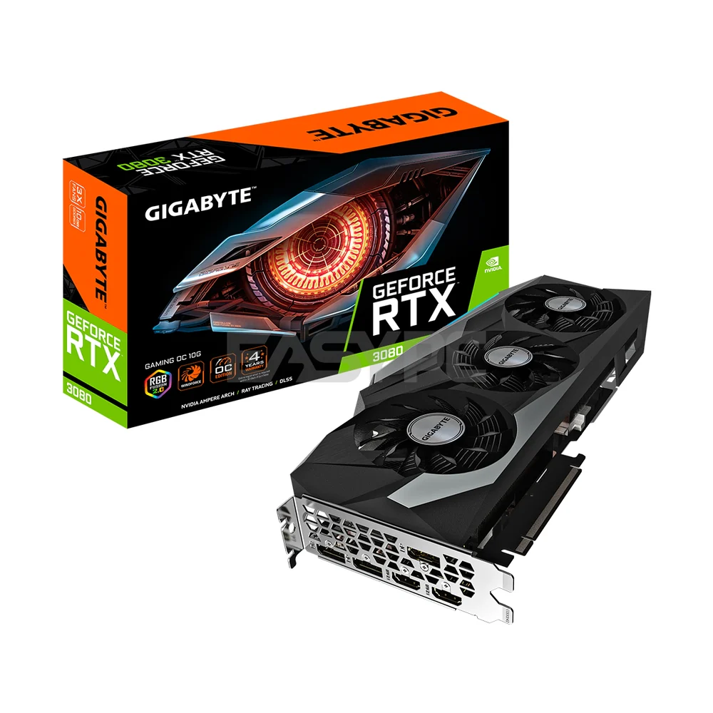 Gigabyte NVIDIA® GeForce RTX™ 3080 Gaming OC 10GB GDDR6X Gaming Videocard LHR