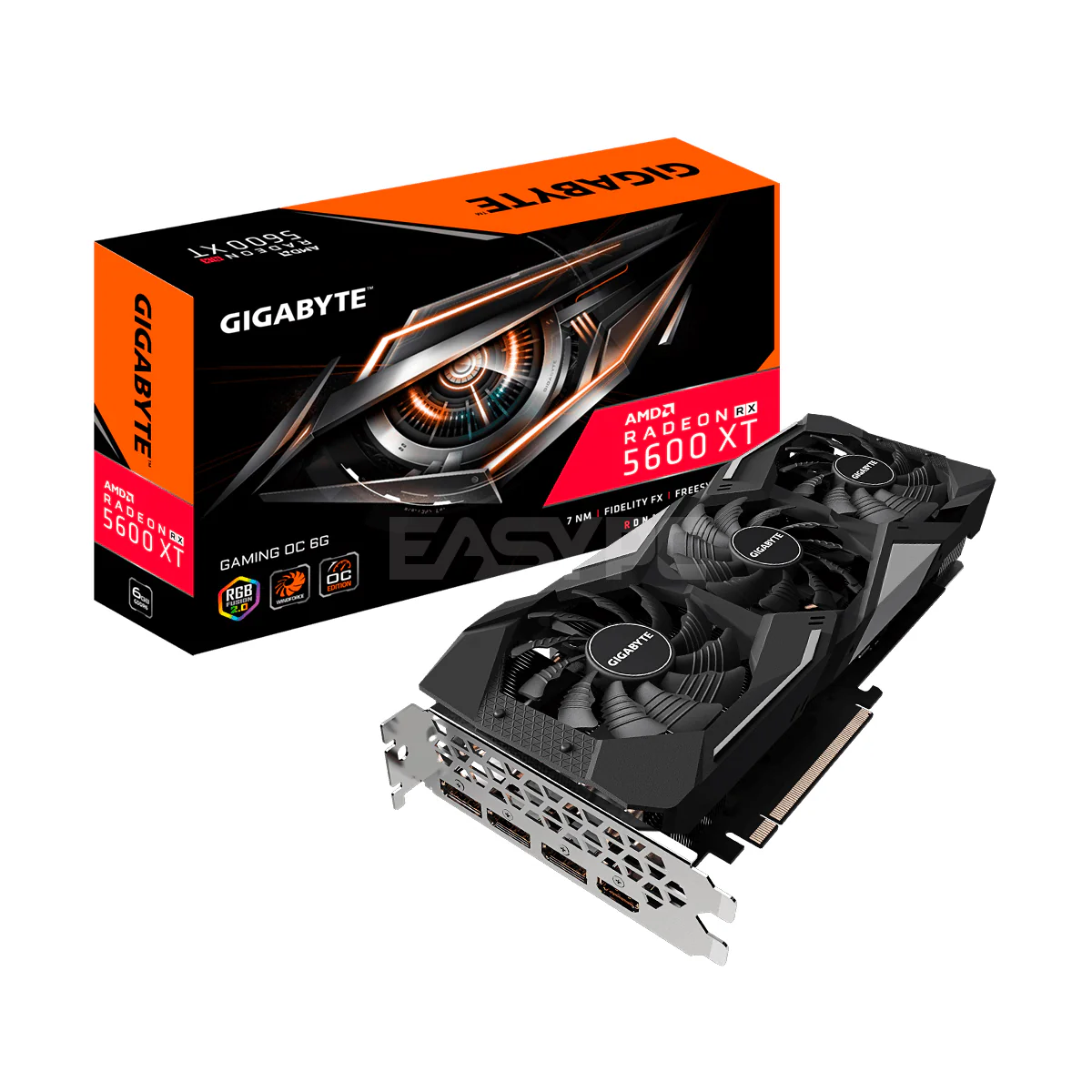 Gigabyte Rx 5600XT Gaming OC Videocard 6GB 192bit GDdr6