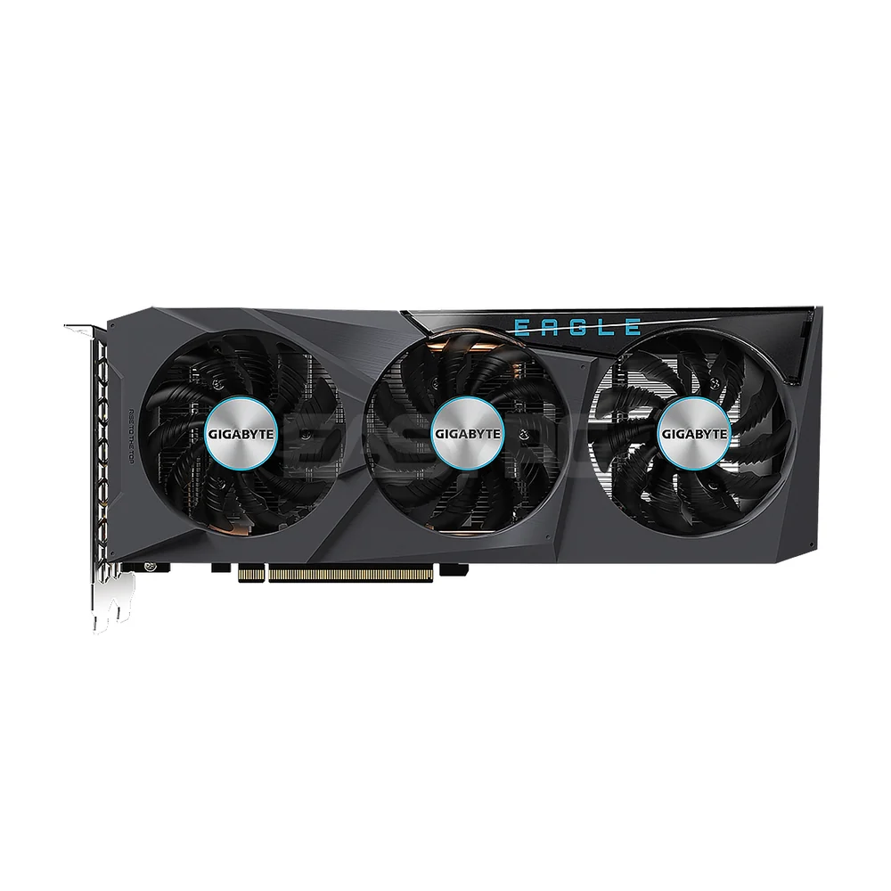 Gigabyte Rx 6600 Eagle GV-R66EAGLE-8GD 8gb 128bit GDdr6, WINDFORCE 3X Cooling System,Integrated w/ 8GB GDDR6 128-bit memory interface Gaming Videocard - Image 3