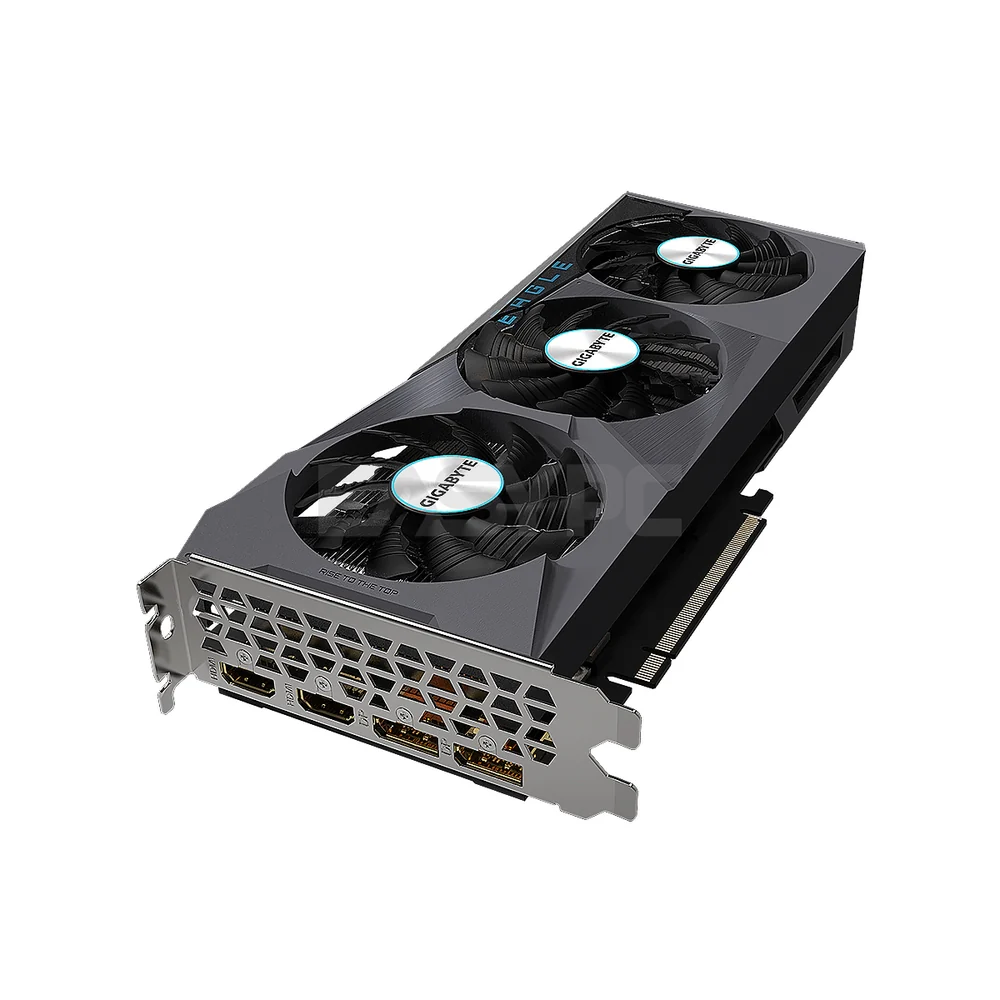Gigabyte Rx 6600 Eagle GV-R66EAGLE-8GD 8gb 128bit GDdr6, WINDFORCE 3X Cooling System,Integrated w/ 8GB GDDR6 128-bit memory interface Gaming Videocard - Image 4