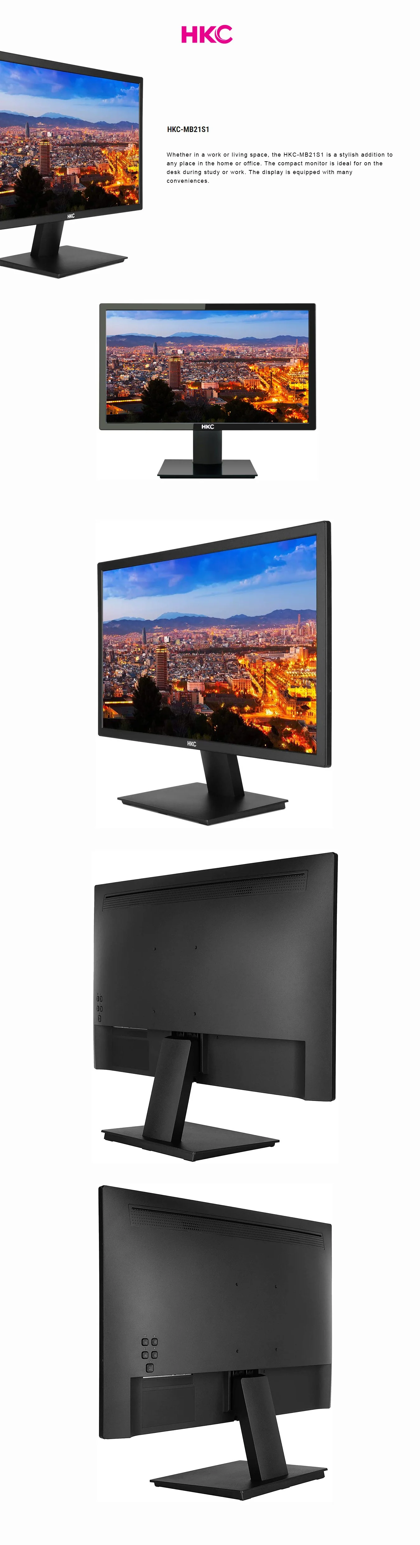 HKC MB21S1 21.5" 60hz VA Panel Monitor - Image 4