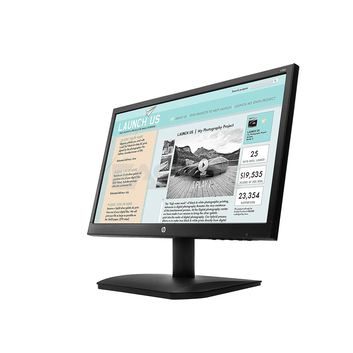 HP 24X 5ZU99AA 23.8 Inches 144Hz TN Monitor - Image 4