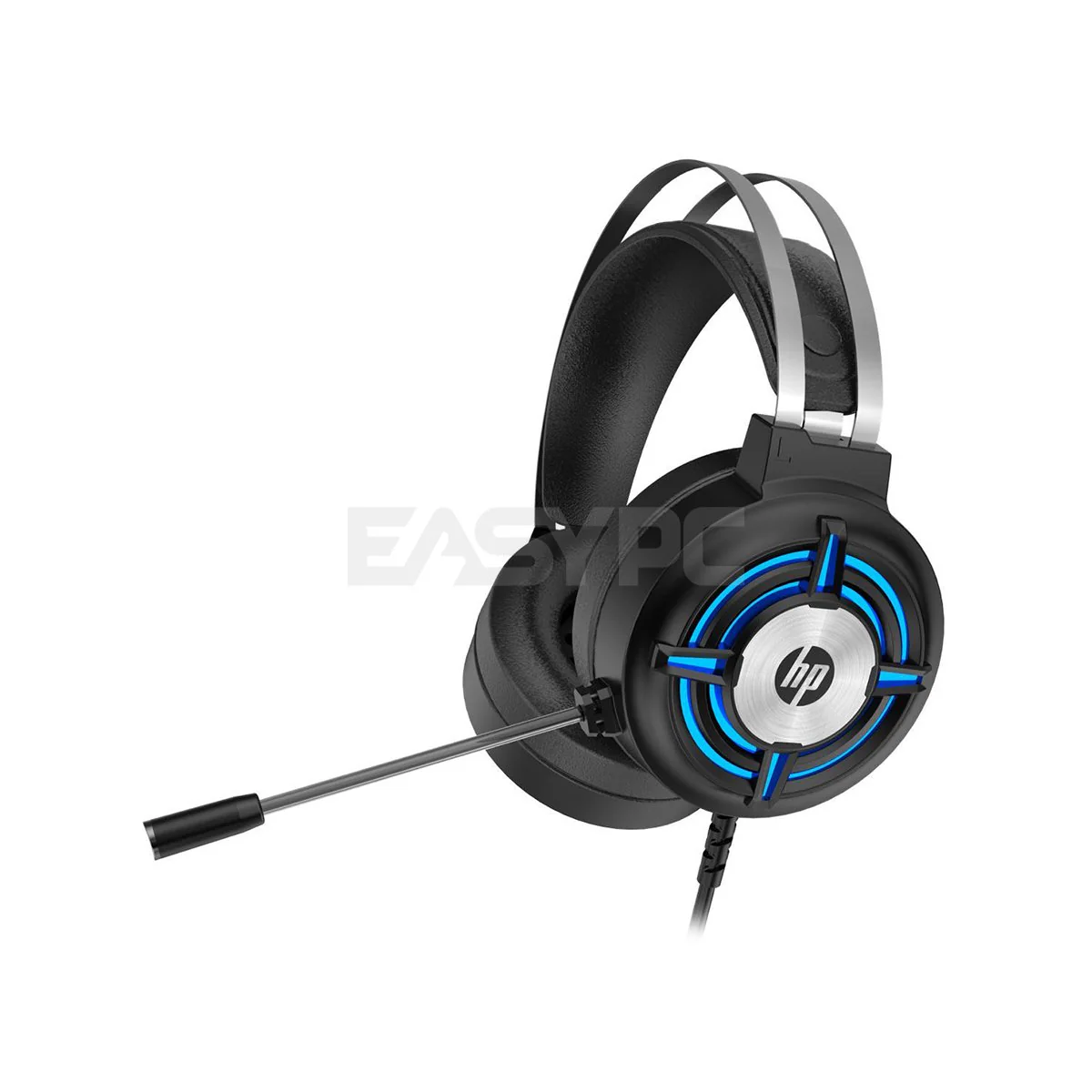 HP H120 Gaming Black Heavy Bass Cool Lights, Noise Cancellation Microphone Gaming Headset - Image 4
