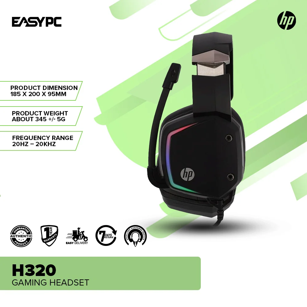 HP H320 Gaming Headset - Image 2