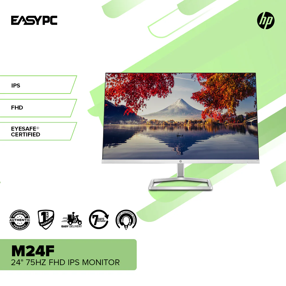 HP M24F 24" 75HZ FHD IPS Monitor - Image 2