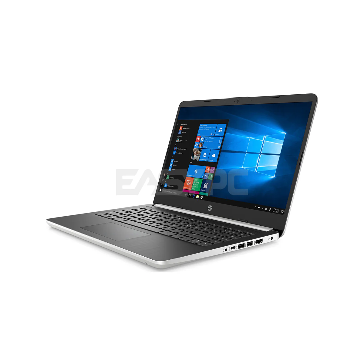HP Notebook 14s-CF2500TU Intel i3-10110U/4GB/1TB+128GB Ssd/Win10 Laptop Silver - Image 2