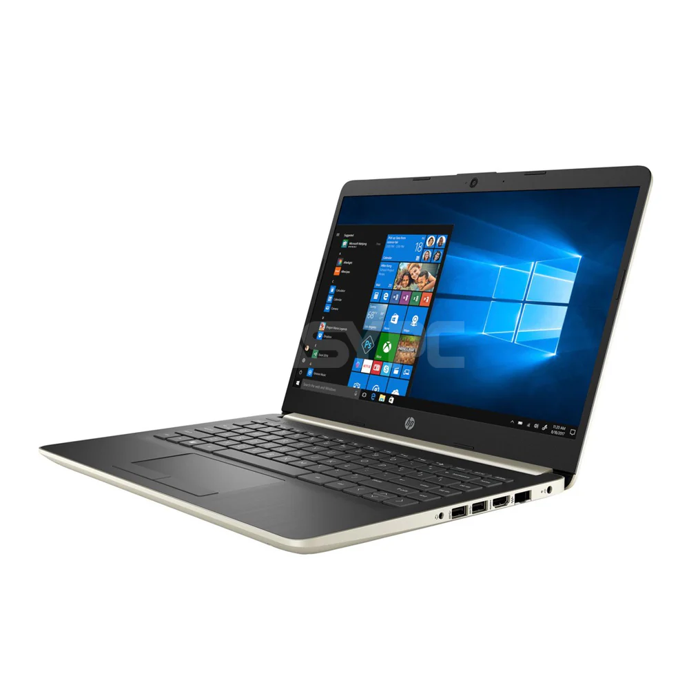 HP Notebook 14S DK0002AX AMD Ryzen 3 3200U/4GB/1TB/R530/Win10 Laptop Gold 1ION - Image 2