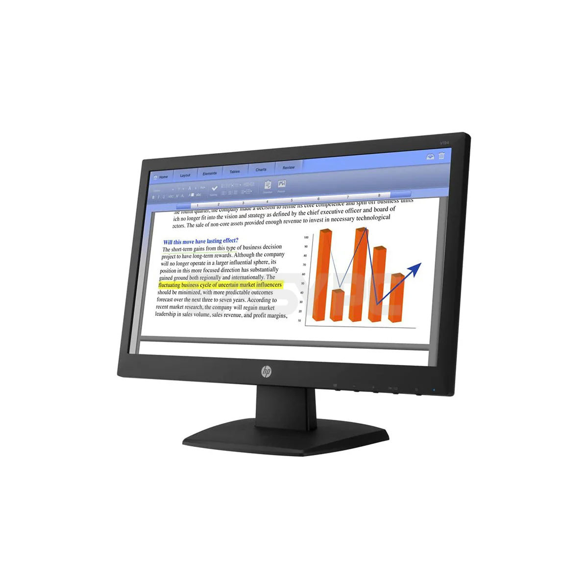 Hp V194 Led 18.5-inch Monitor - Image 3