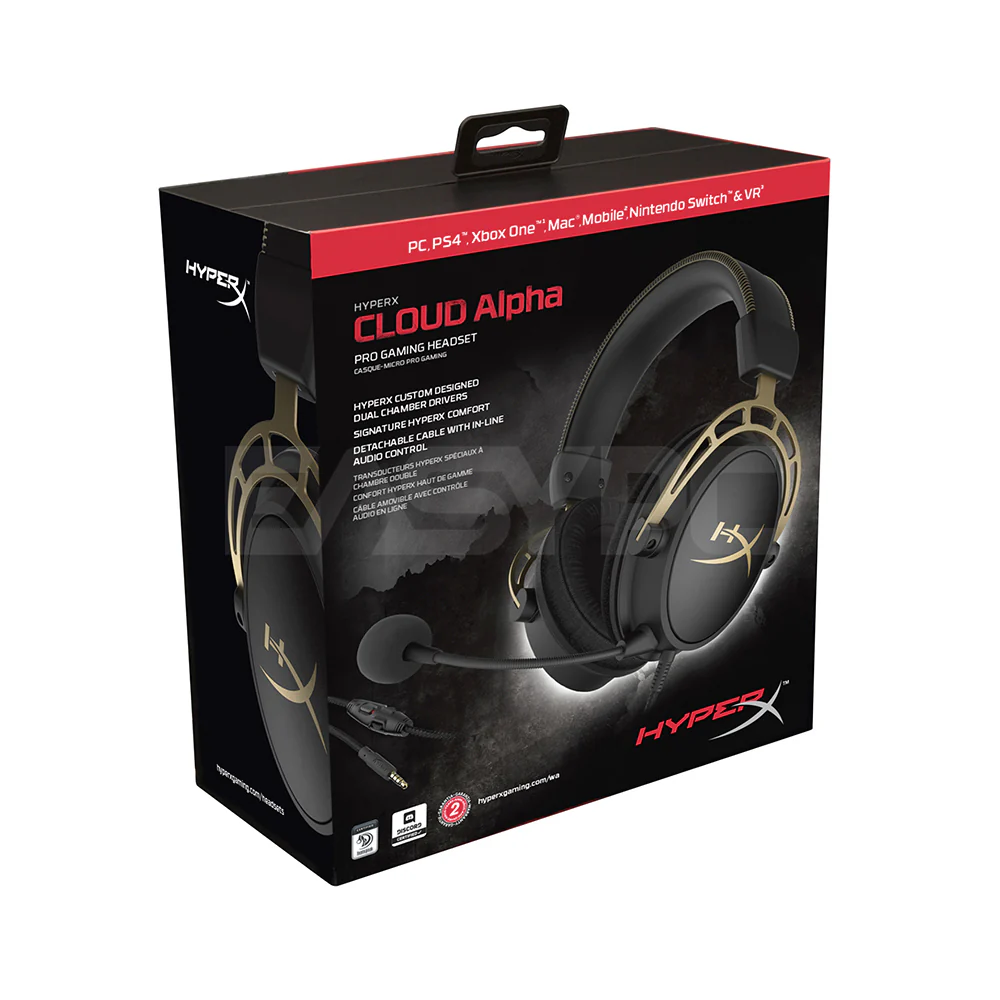 HyperX Cloud Alpha Gaming Headset - Image 3