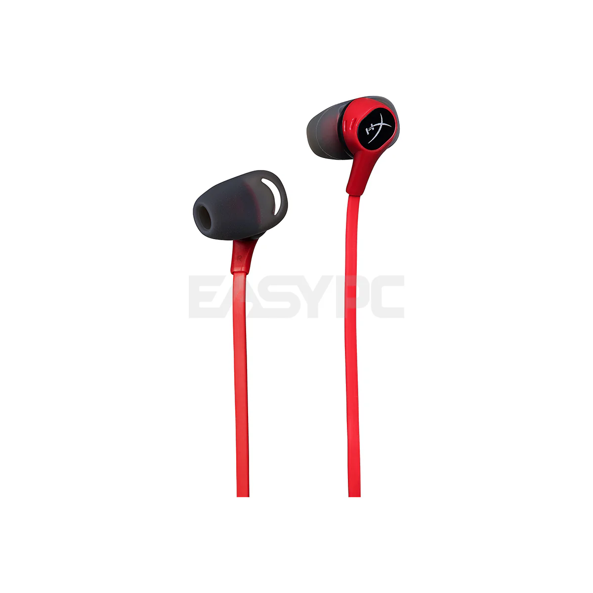 HyperX Cloud Earbuds Optimized for Handheld Mode, Immersive in-game audio , In-Line mic for game chat, Compatible with devices with 3.5mm CTIA standard connectors Gaming Earphones with mic for Nintendo Switch (HX-HSCEB-RD) 1ION KIHX2323