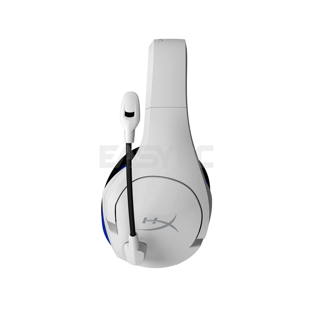HyperX Cloud Stinger Core, Immersive in-game audio, Convenient onboard audio controls, Swivel-to-mute noise-cancelling mic, Durable, adjustable steel sliders Wireless White Gaming Headset for PS4 and PS5 (HHSS1C-KB-WT/G) 1ION - Image 3