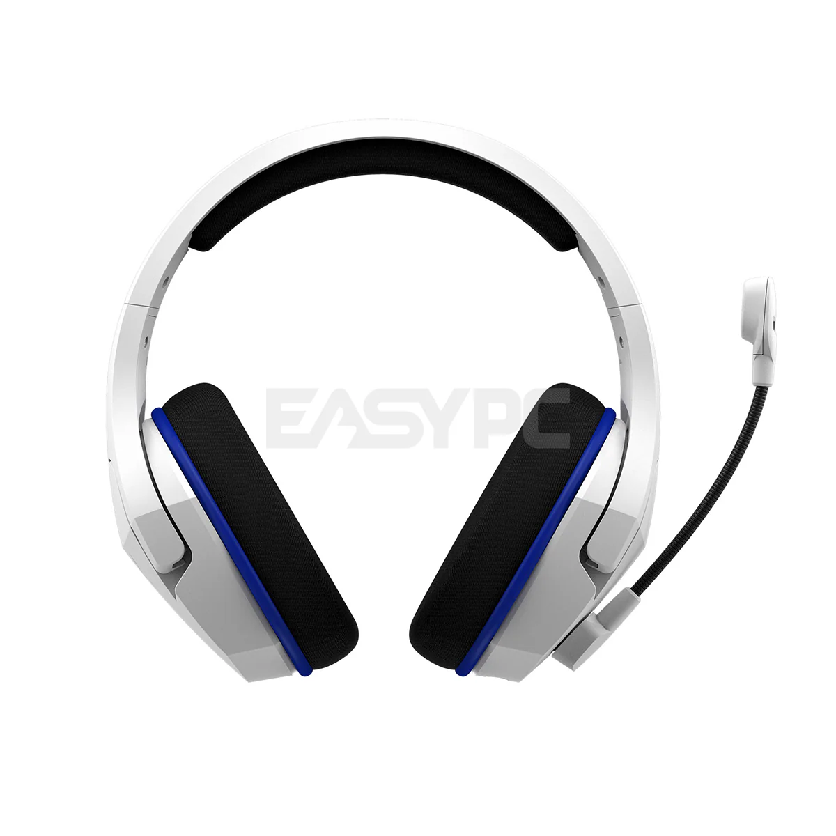 HyperX Cloud Stinger Core, Immersive in-game audio, Convenient onboard audio controls, Swivel-to-mute noise-cancelling mic, Durable, adjustable steel sliders Wireless White Gaming Headset for PS4 and PS5 (HHSS1C-KB-WT/G) 1ION - Image 4