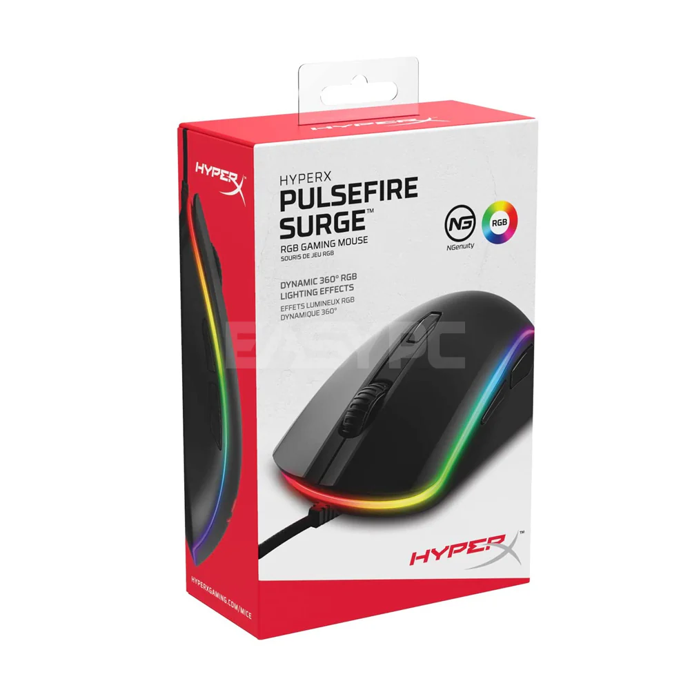Kingston Hyperx Pulsefire Surge RGB Gaming Mouse - Image 5