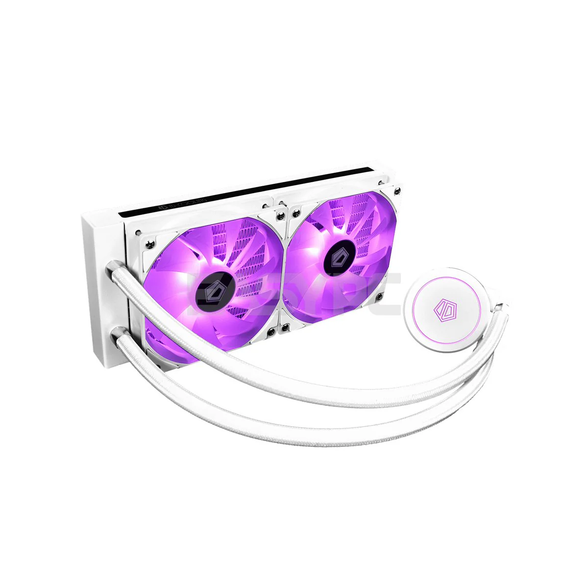 ID Cooling Auraflow X 240 AIO Liquid Cooling RGB Black/Snow - Image 6