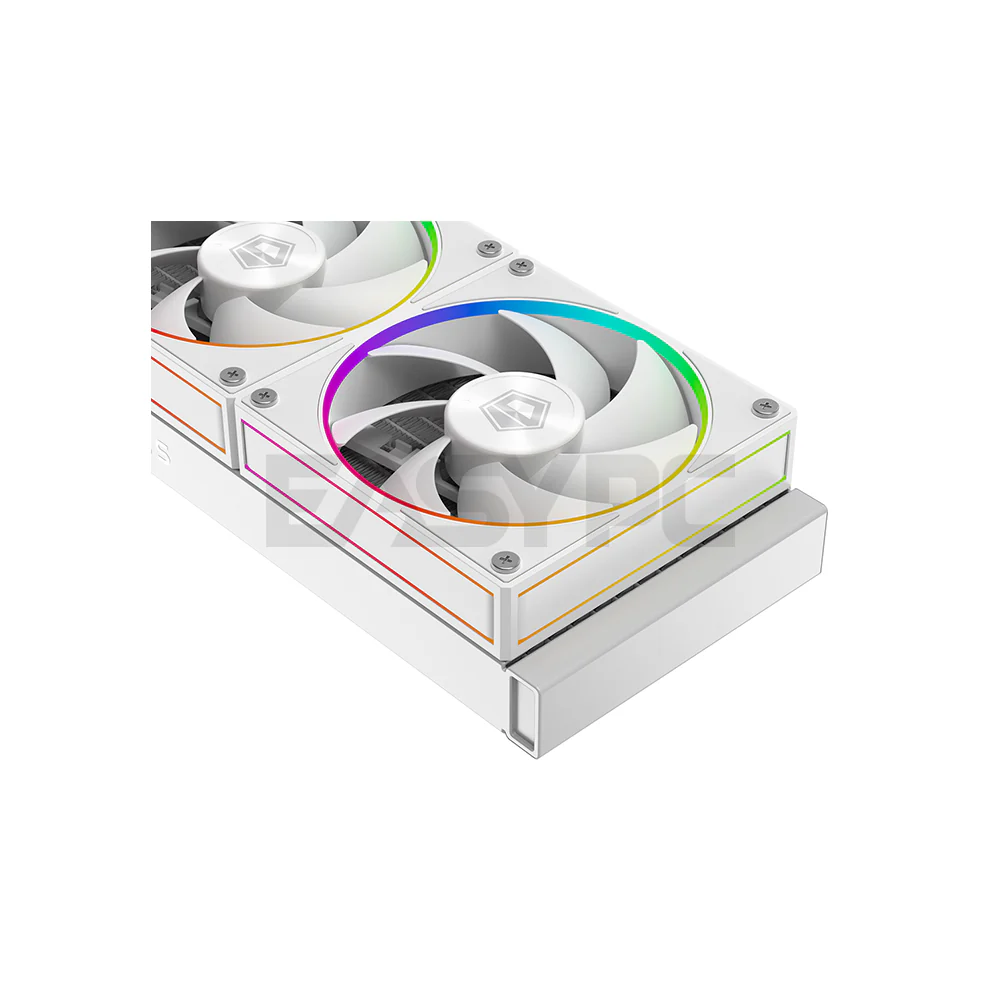 ID Cooling SPACE LCD SL360 AIO Liquid Cooling White - Image 4