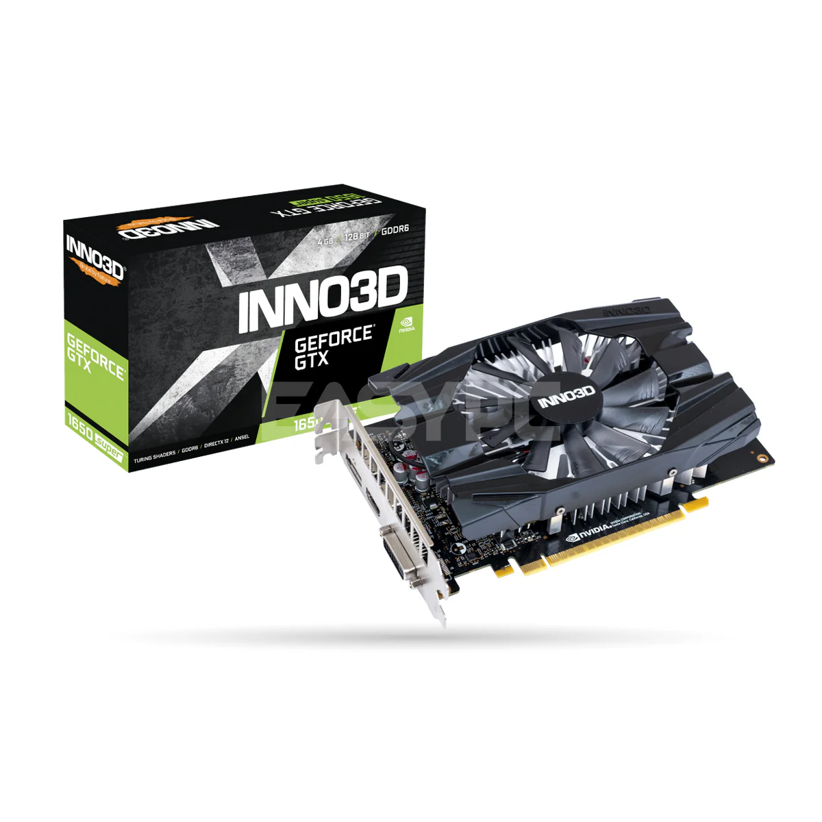 Inno3D NVIDIA® GeForce GTX 1650 Super Compact 4gb 128bit GDdr6 Gaming Videocard