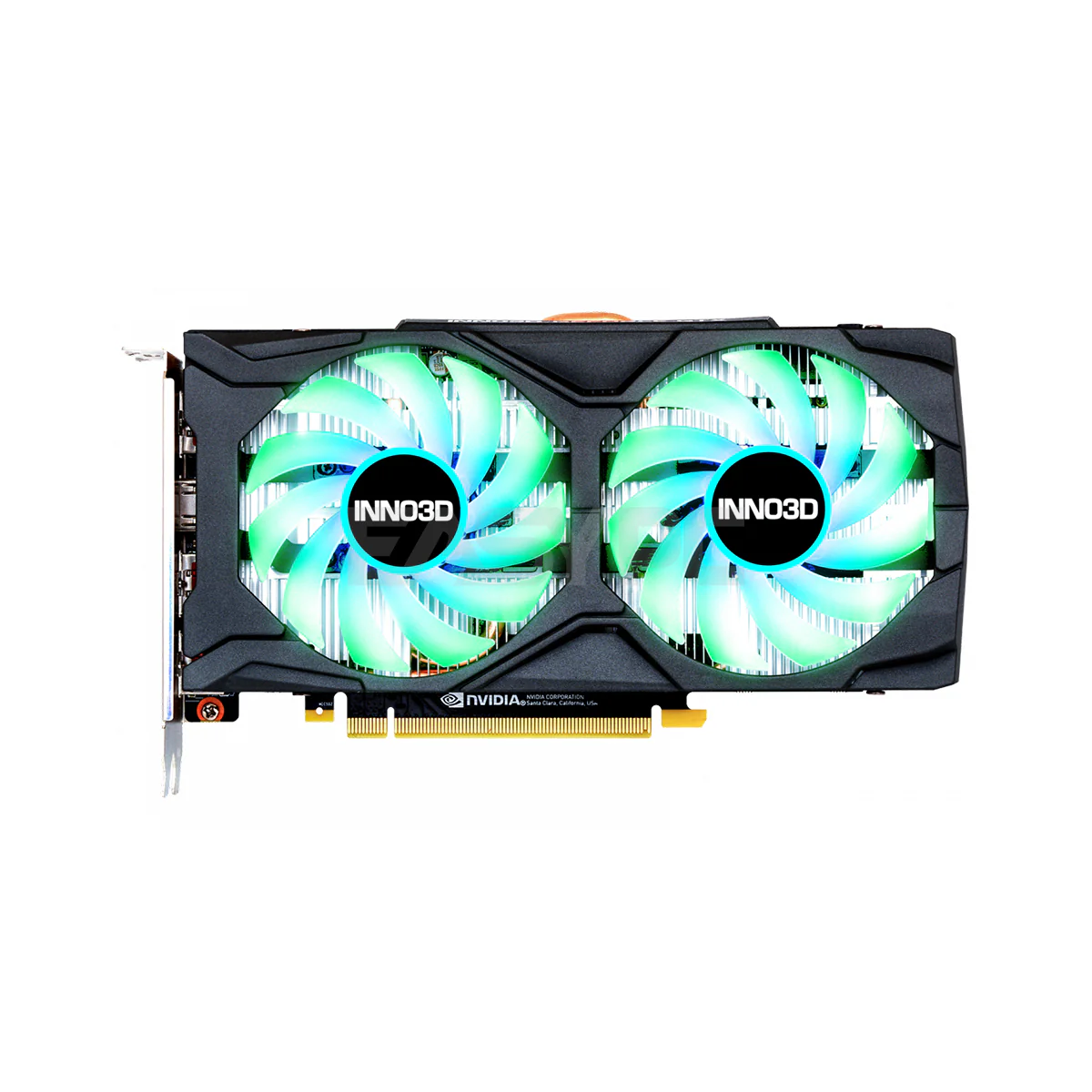 Inno3D NVIDIAÂ® GeForce GTX 1660 Ti Twin X2 OC 6gb 192bit GDdr6 Gaming Videocard RGB