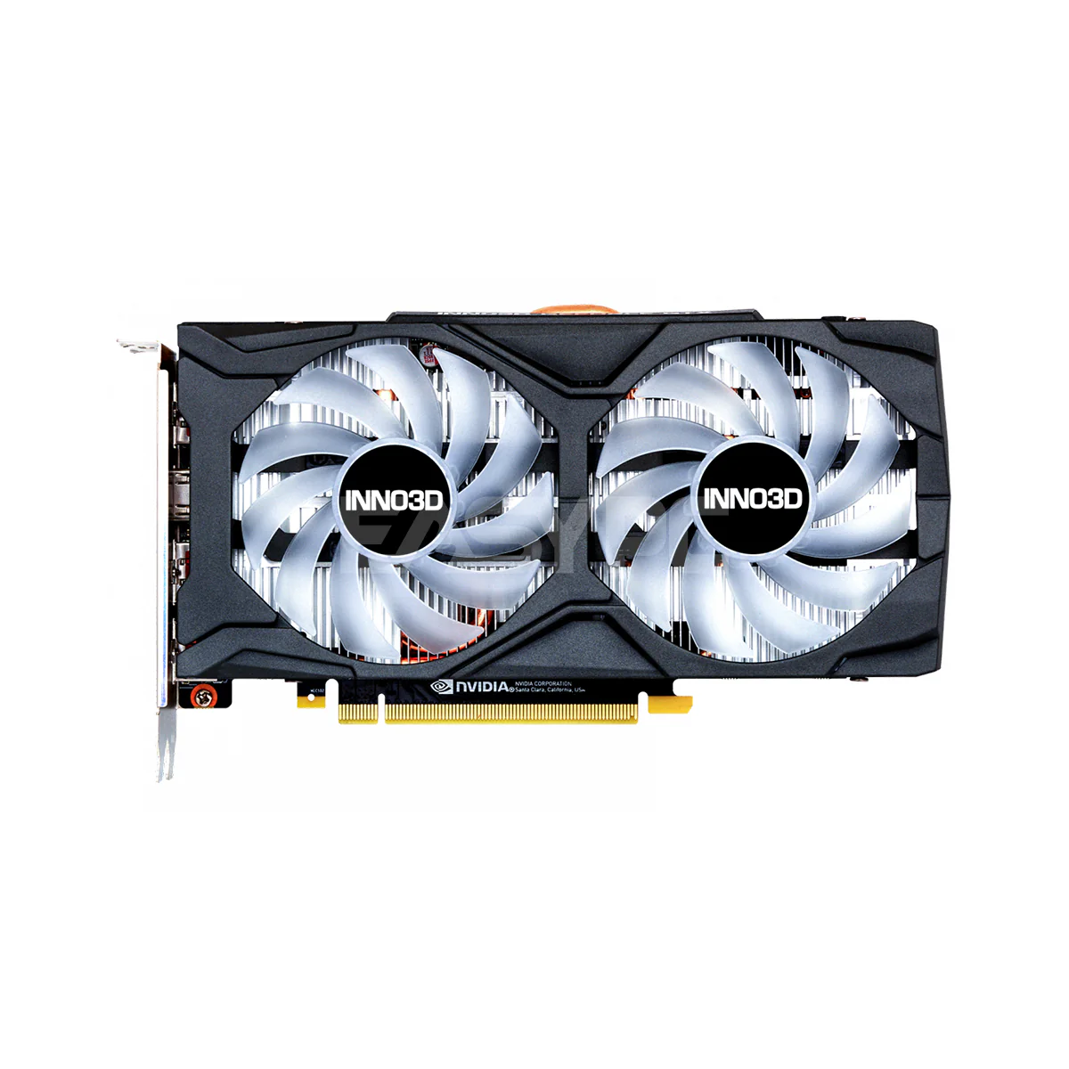Inno3D NVIDIAÂ® GeForce GTX 1660 Ti Twin X2 OC 6gb 192bit GDdr6 Gaming Videocard RGB - Image 2
