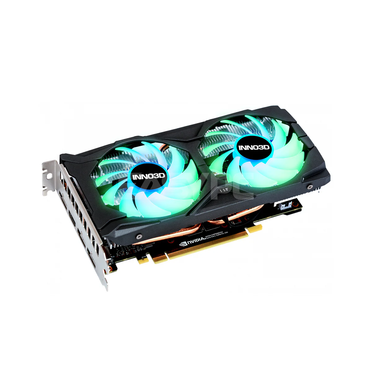 Inno3D NVIDIAÂ® GeForce GTX 1660 Ti Twin X2 OC 6gb 192bit GDdr6 Gaming Videocard RGB - Image 3