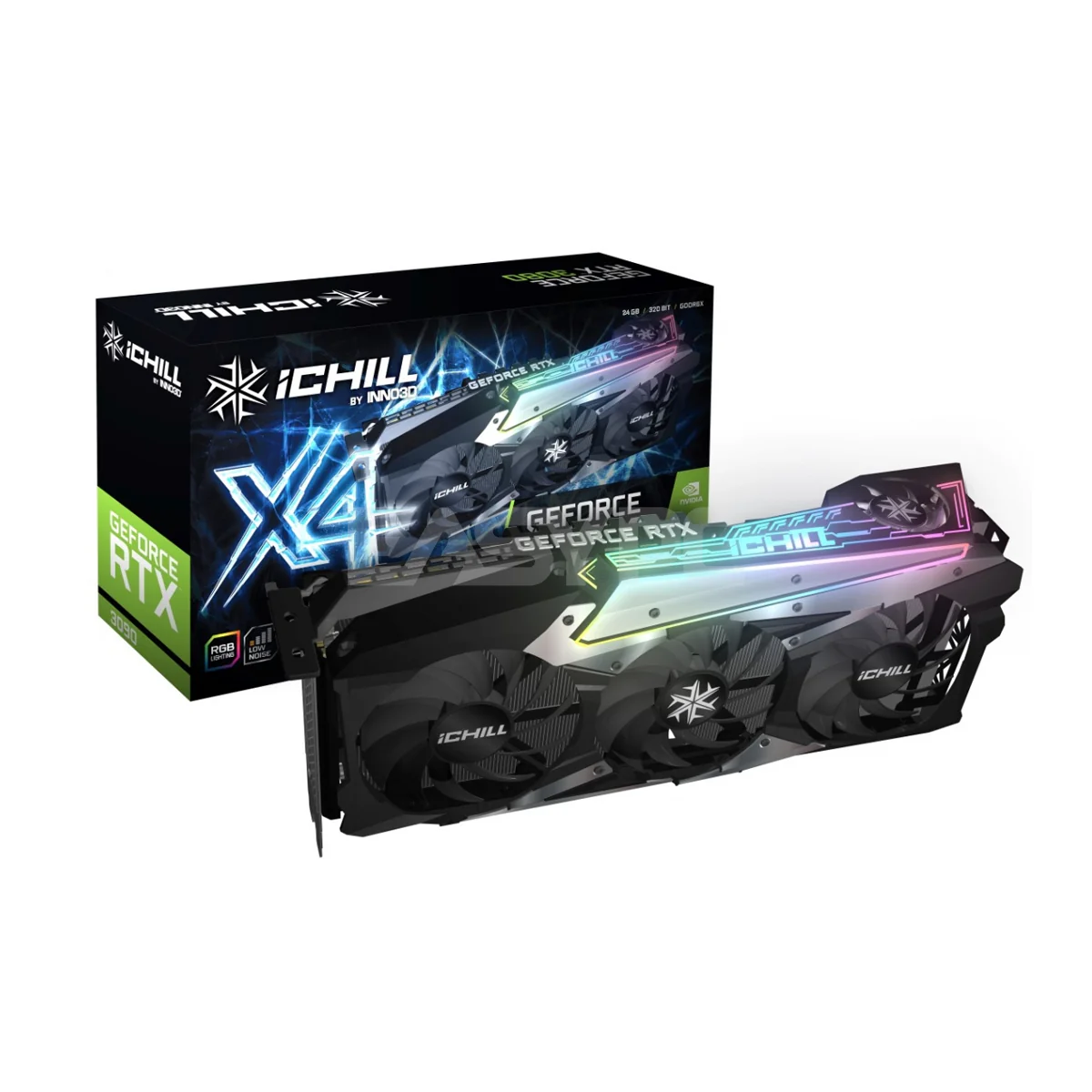 Inno3D iChill NVIDIA® GeForce RTX™ 3090 X4 Gaming Videocard 24gb 320bit GDdr6X