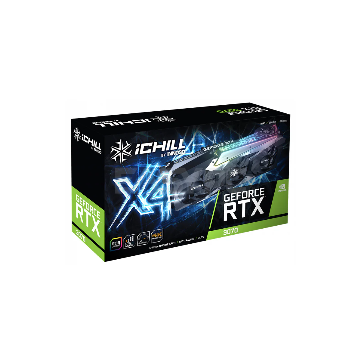 Inno3D NVIDIAÂ® GeForce RTXÂ™ 3070 iChill X4 8gb 256bit GDdr6 Gaming Videocard RGB - Image 7