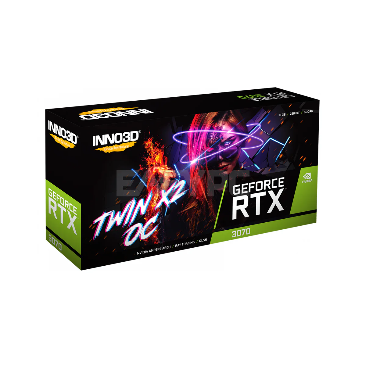 Inno3D NVIDIA® GeForce RTX™ 3070 Twin X2 OC 8gb 256bit GDdr6 Gaming Videocard - Image 6