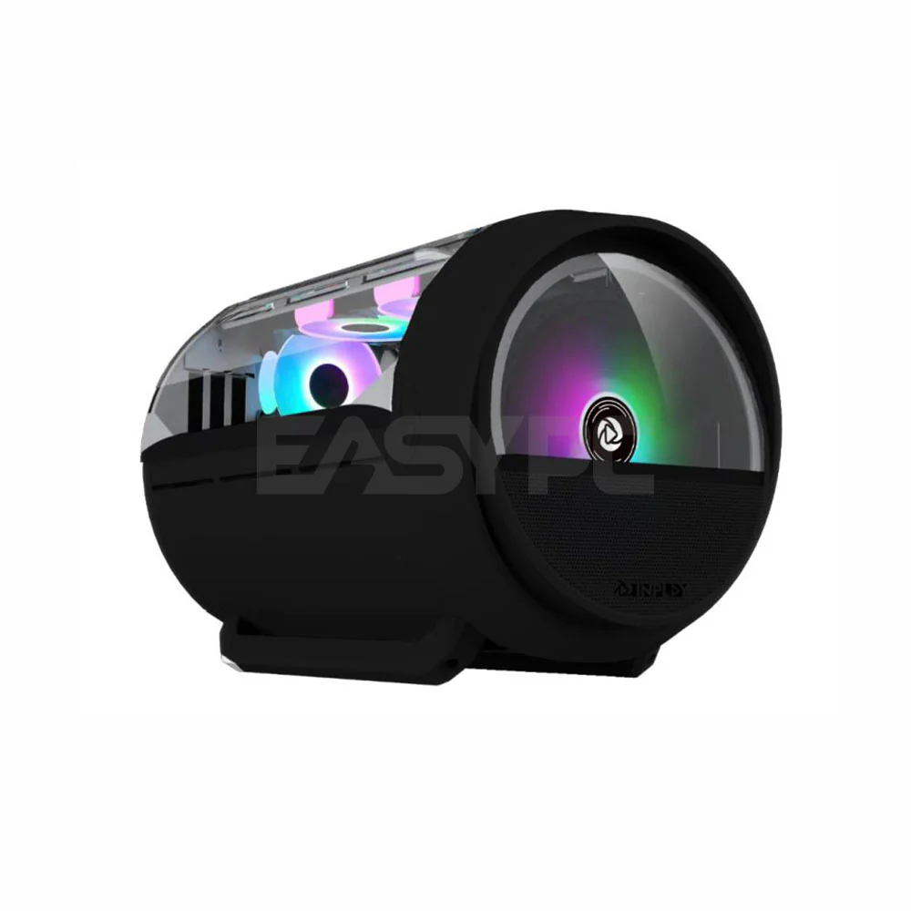 Inplay Canon 201 Micro ATX Tempered Great Aesthetics Optimal Airflow Gaming Case Black