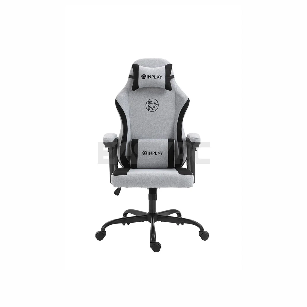 InPlay FOX Black Grey, Beige, White Grey Gaming Chair - Image 11